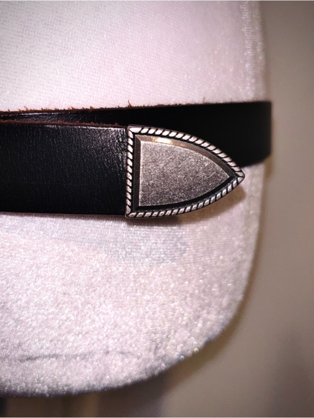 Abercrombie & Fitch Genuine Leather Dark Brown Belt | Western - Picture 5 of 5